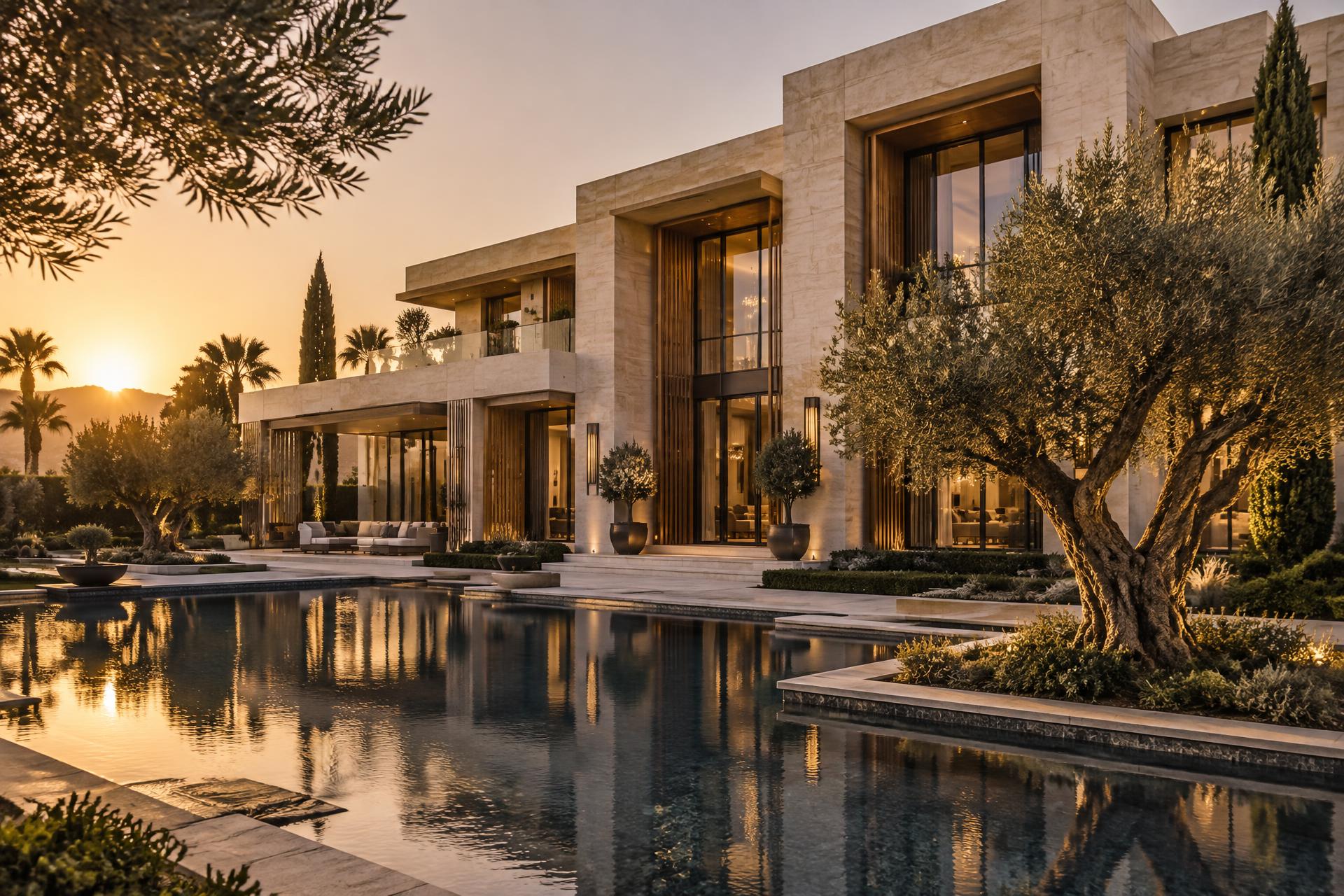 Mountain View 1.1 luxury residences and landscape